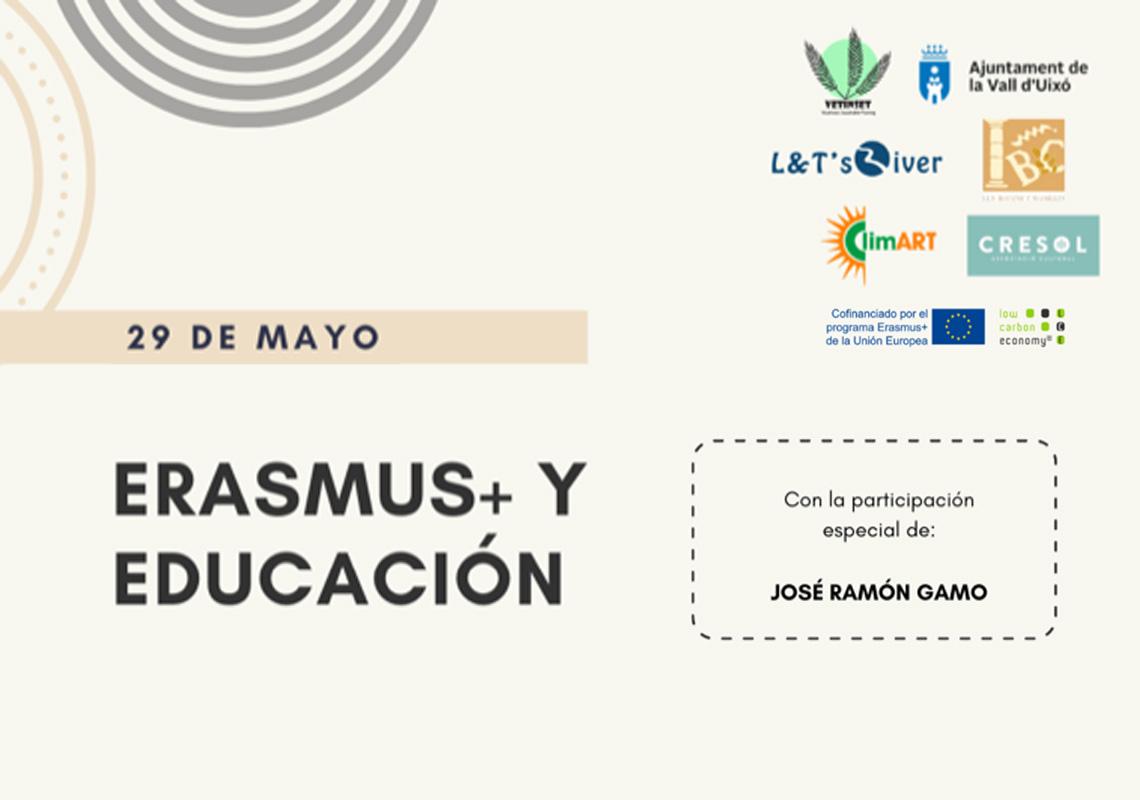 Erasmus+ y Educación. José Ramón Gamo