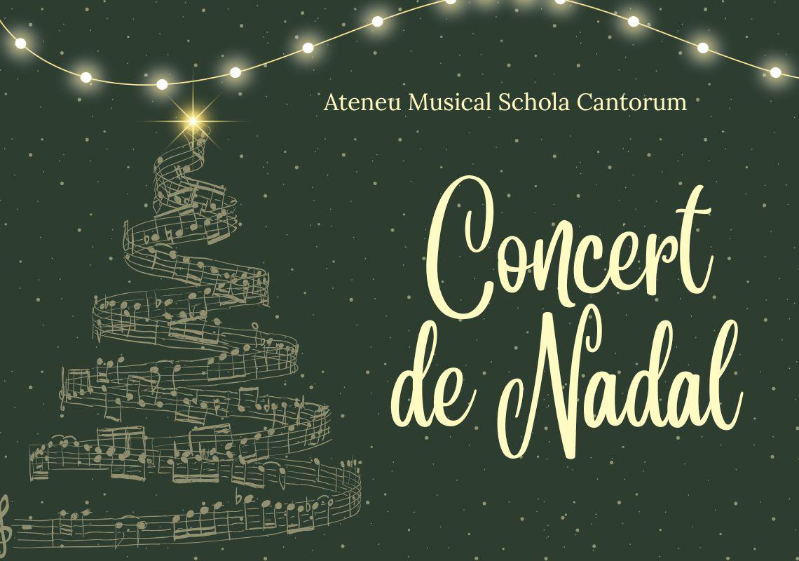 Concert de Nadal. Ateneu Musical Schola Cantorum