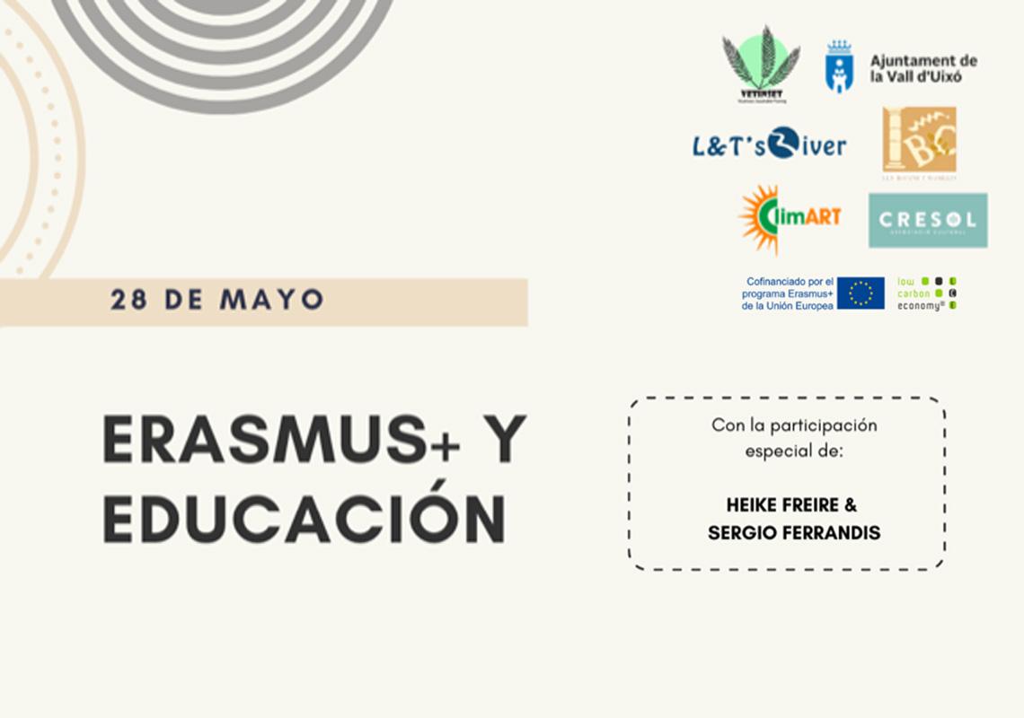 Erasmus+ y Educación. Sergio Ferrandis - Heike Freire