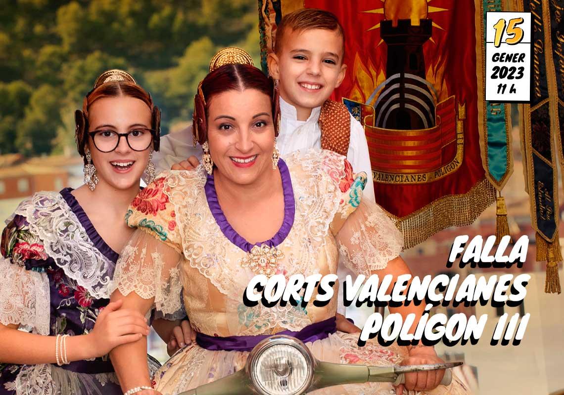 Exaltació Falla Corts Valencianes Poligon III