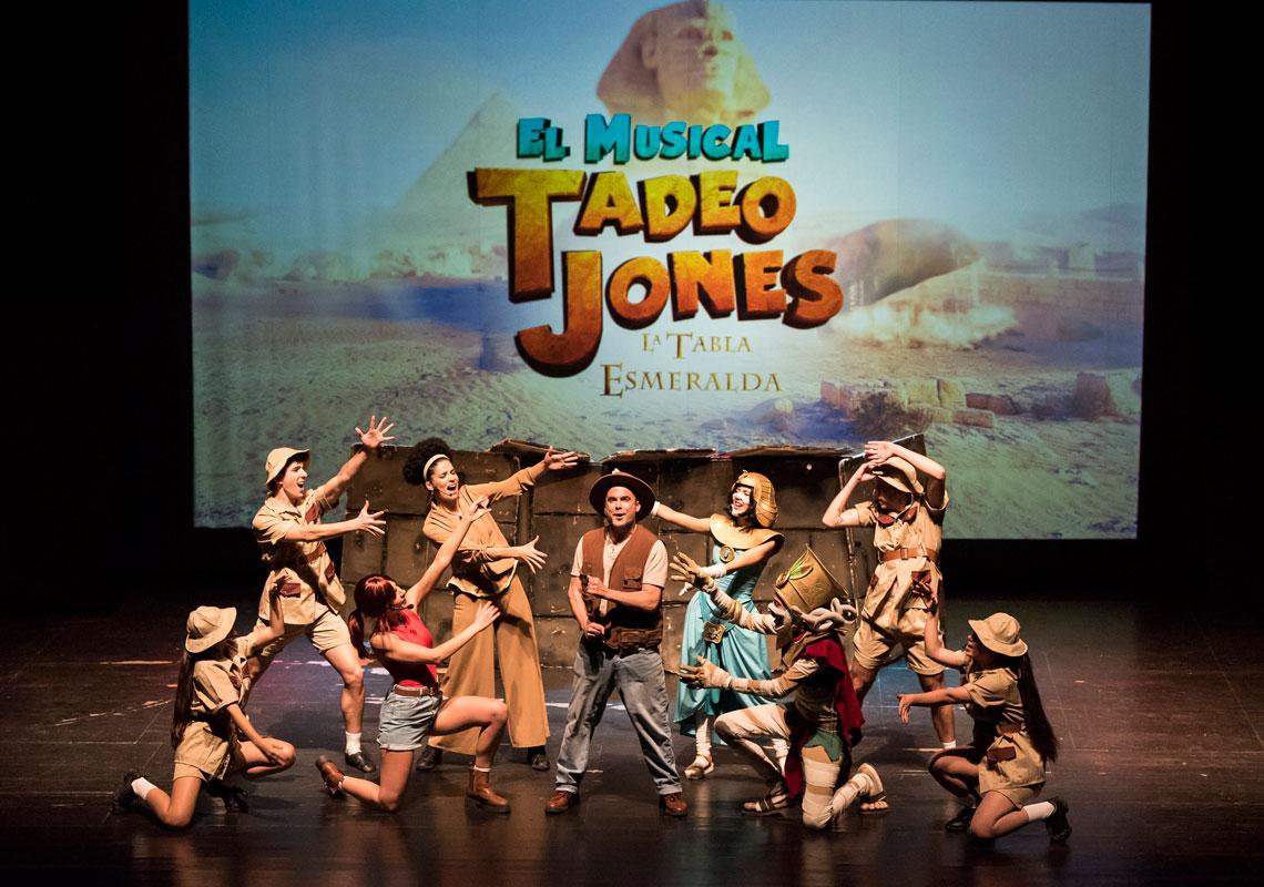 Tadeo Jones, El Musical. La tabla esmeralda