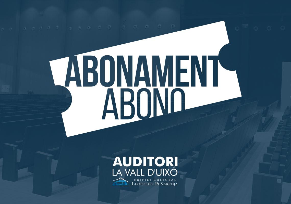 Abono Música Danza +AUDITORI